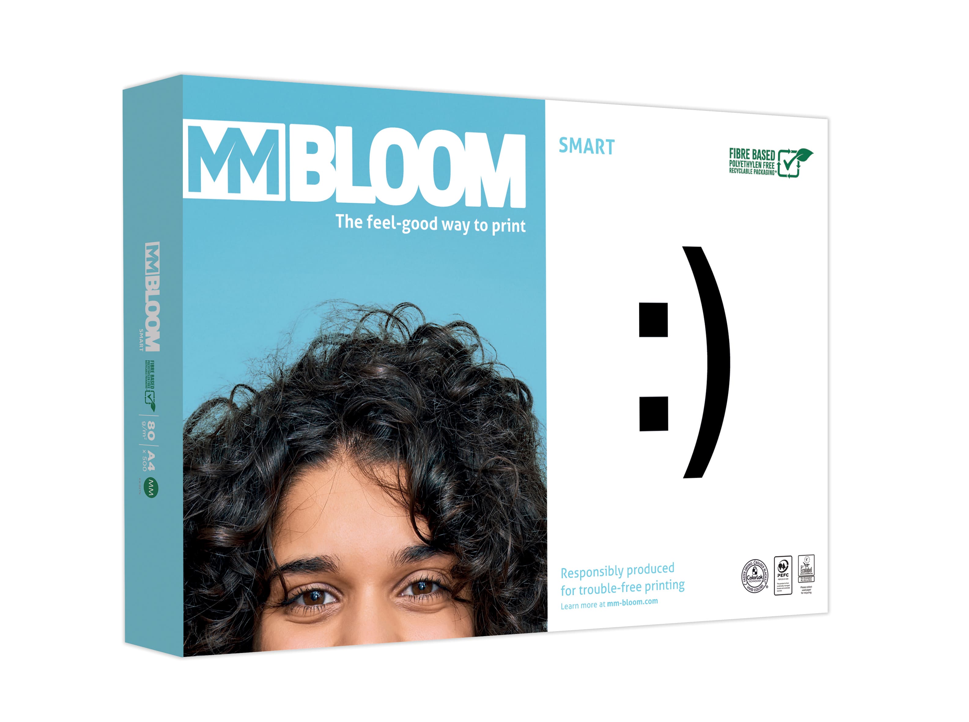 Папір А4 80 г/м2 500 арк. MM BLOOM SMART